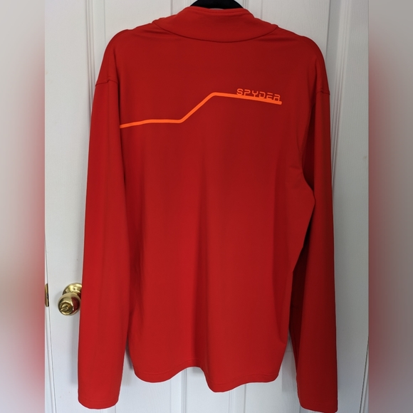 Men's Spyder Zippered Long sleeve (Large) - Picture 4 of 6